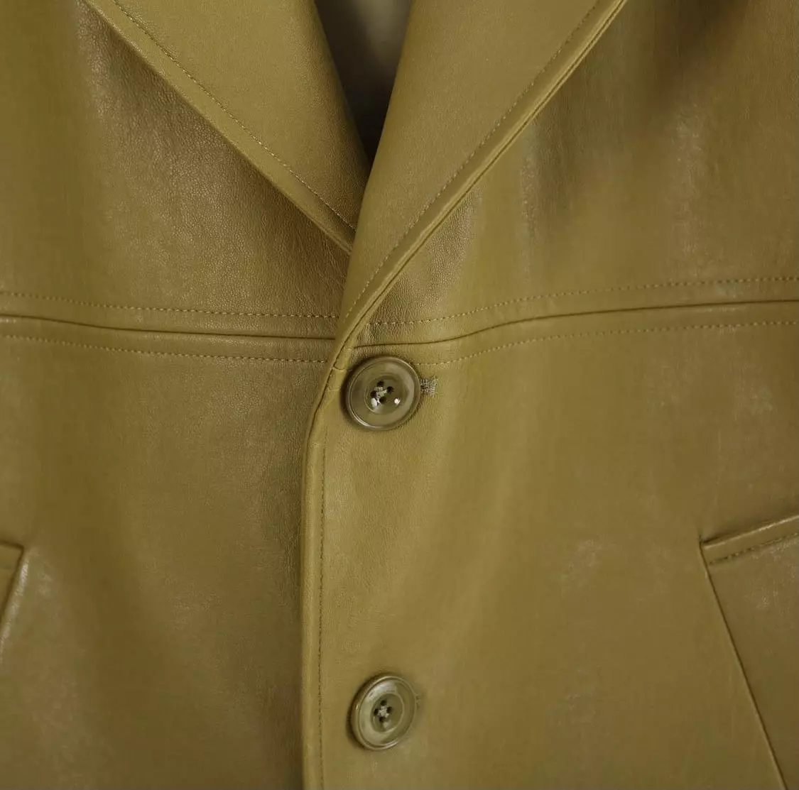 Silver - Korean Women Fashion - #momslook - Cabinet Leather Jacket - 3