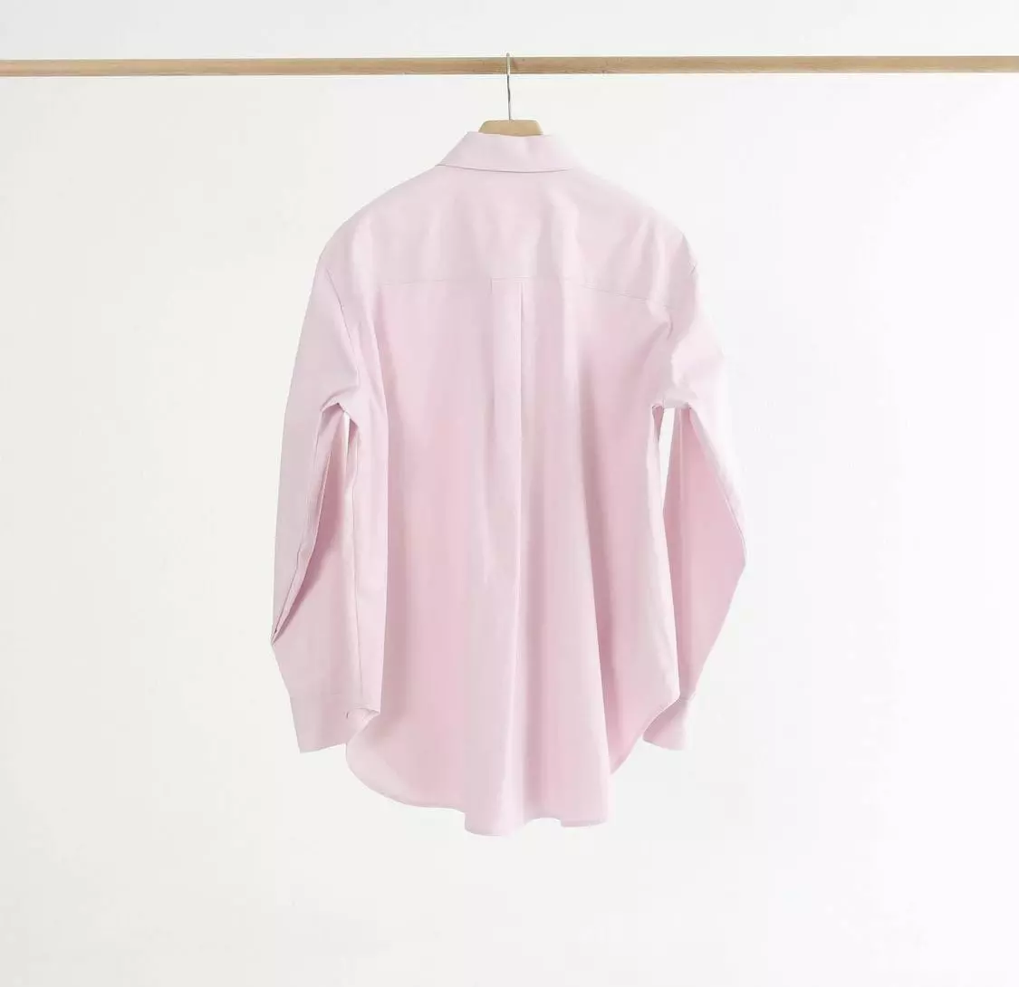 Silver - Korean Women Fashion - #momslook - Embroidery Shirt - 7