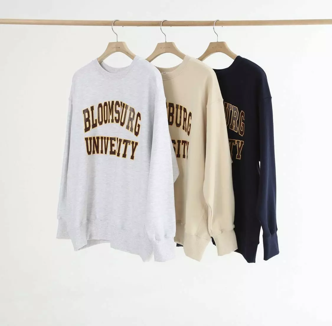 Silver - Korean Women Fashion - #momslook - University Sweatshirt - 6