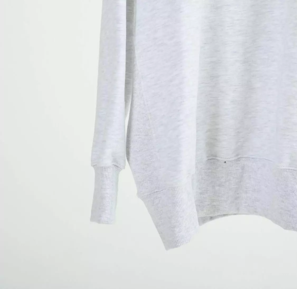 Silver - Korean Women Fashion - #restrostyle - University Sweatshirt - 11