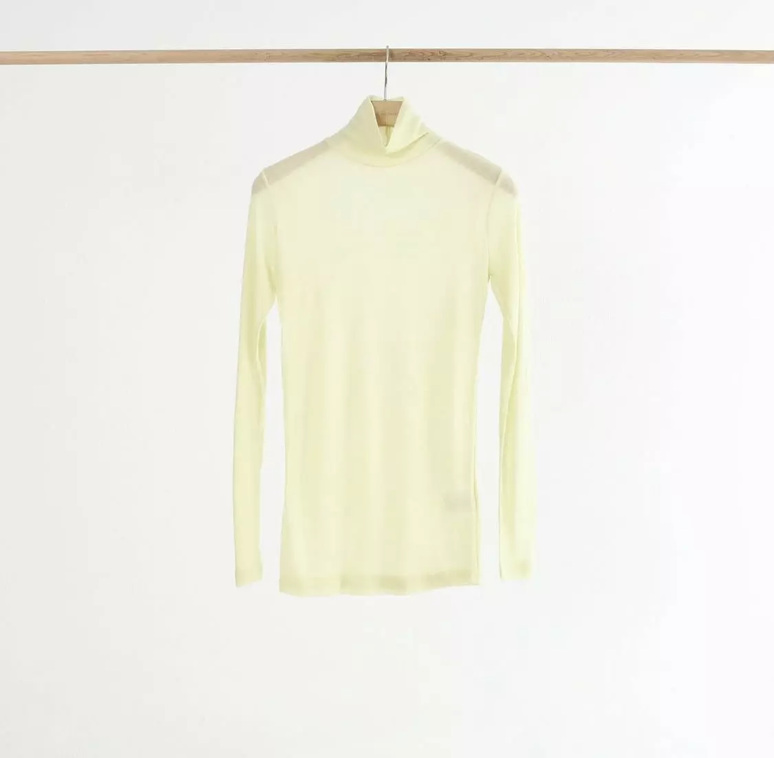 Silver - Korean Women Fashion - #momslook - See-through Turtleneck - 4