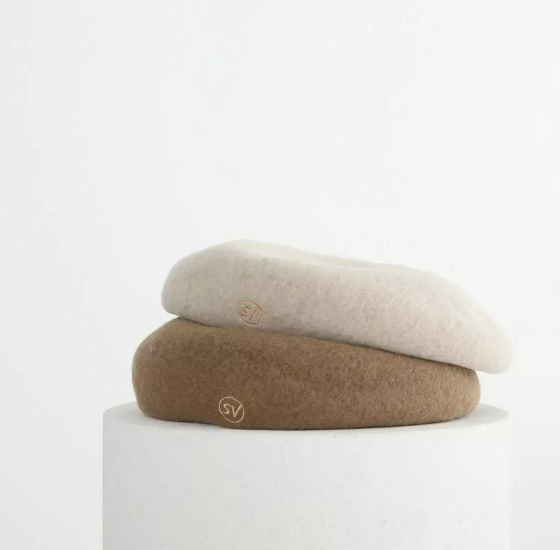 Silver - Korean Women Fashion - #womensfashion - Spring Wool Beret - 9