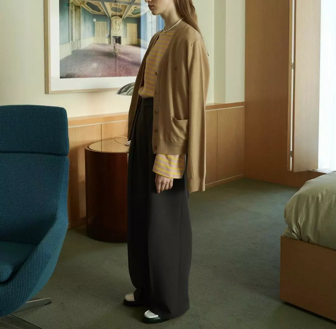 Silver - Korean Women Fashion - #womensfashion - Pintuck Pants
