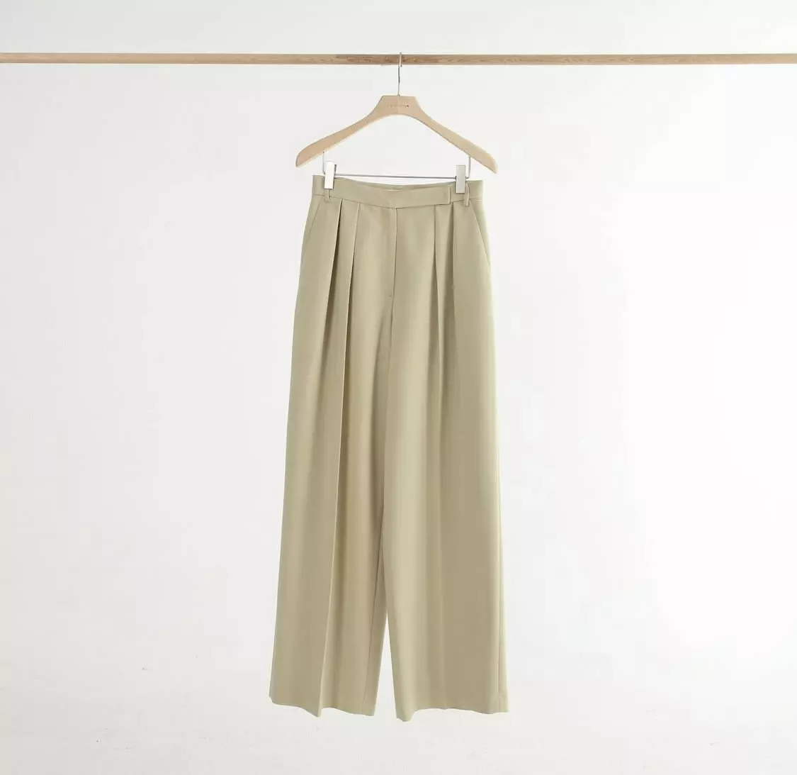 Silver - Korean Women Fashion - #womensfashion - Pintuck Pants - 5