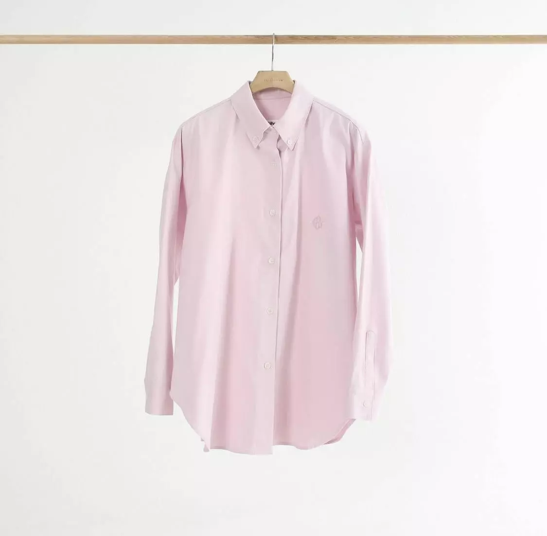 Silver - Korean Women Fashion - #womensfashion - Embroidery Shirt - 3