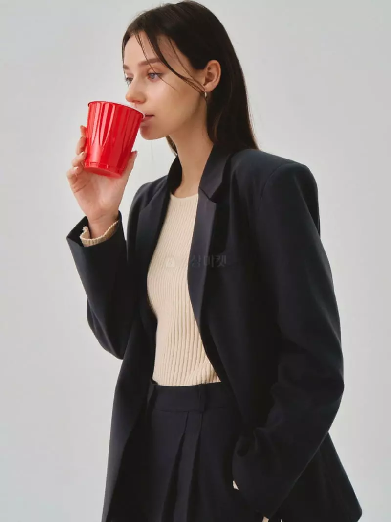 Sllow - Korean Women Fashion - #momslook - Brooke Tailored Jacket - 3