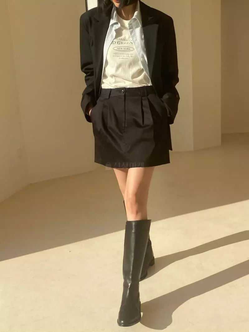 Sllow - Korean Women Fashion - #womensfashion - Signature Single Span Jacket - 2