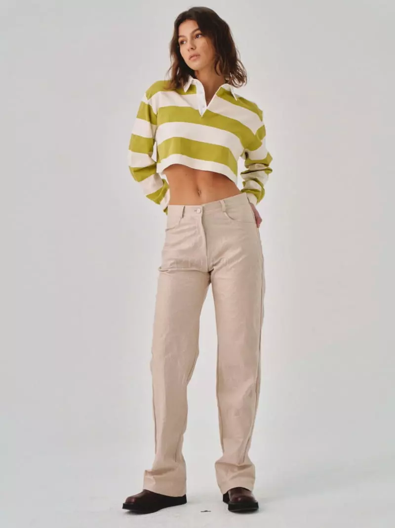 Sllow - Korean Women Fashion - #womensfashion - Wrinkle Eco Leather Pants - 2