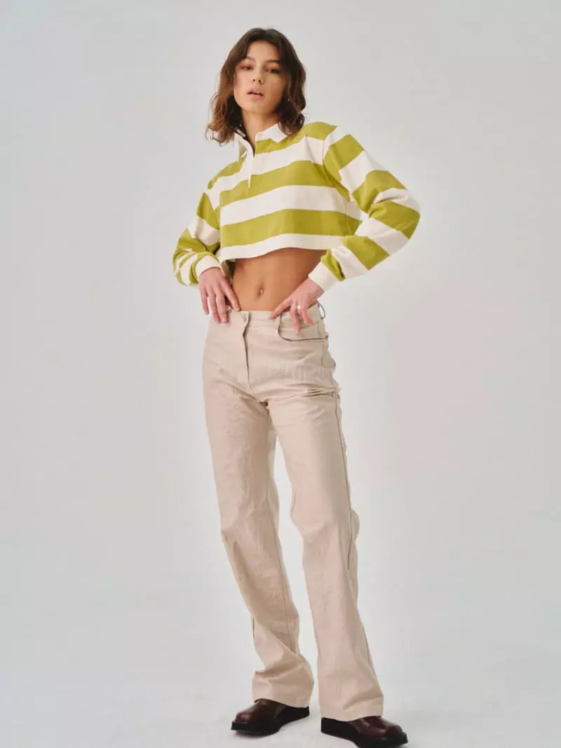 Sllow - Korean Women Fashion - #momslook - Wrinkle Eco Leather Pants - 4