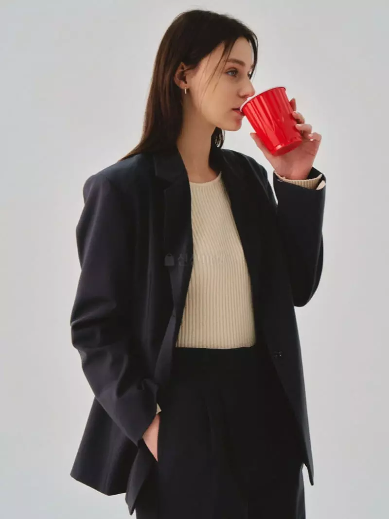 Sllow - Korean Women Fashion - #womensfashion - Brooke Tailored Jacket - 2
