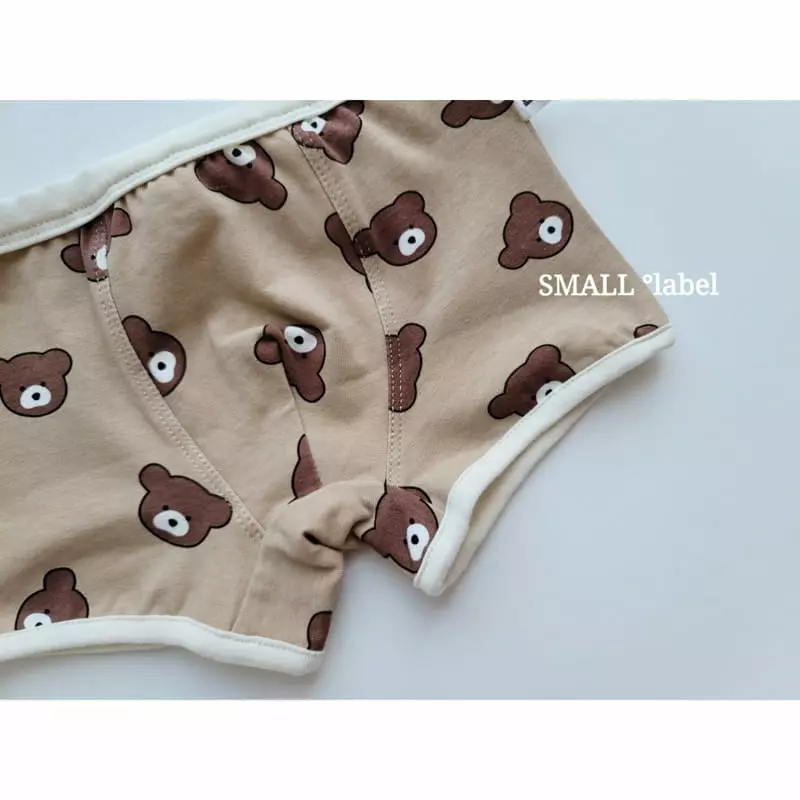 Small Label - Korean Children Fashion - #kidsstore - Fun Bear Underwear [set of 3]
