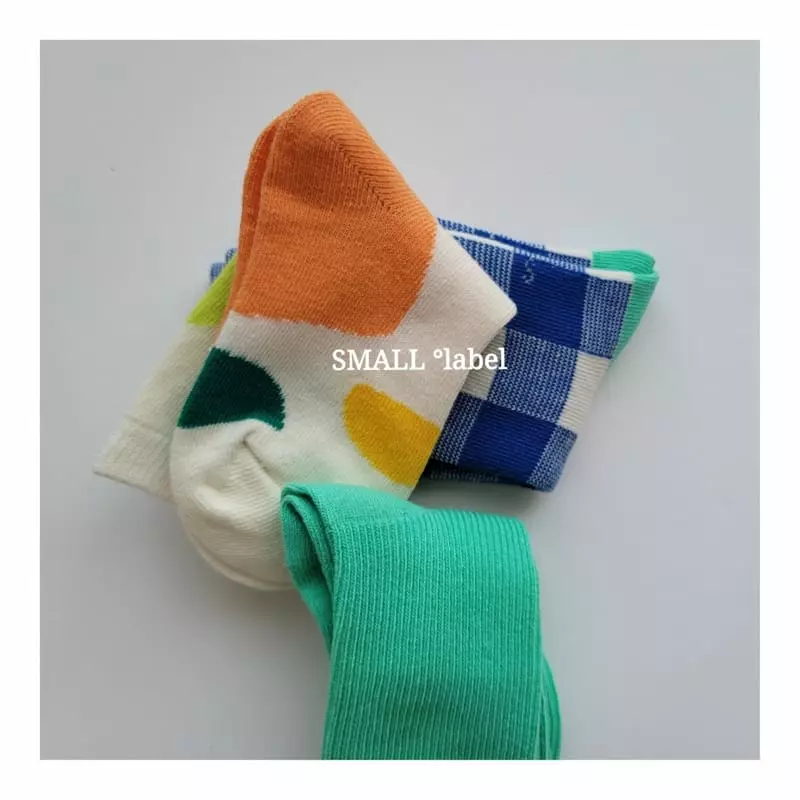 Small Label - Korean Children Fashion - #magicofchildhood - Spring Socks [set of 3] - 7