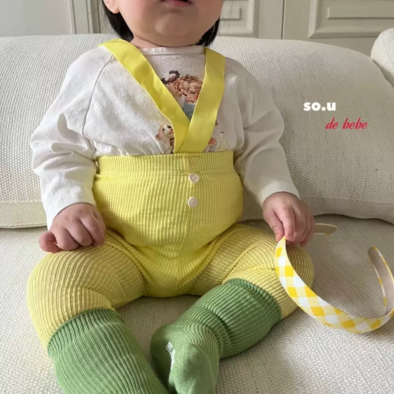 So U - Korean Baby Fashion - #babyboutique - Soft Band Leggings - 10