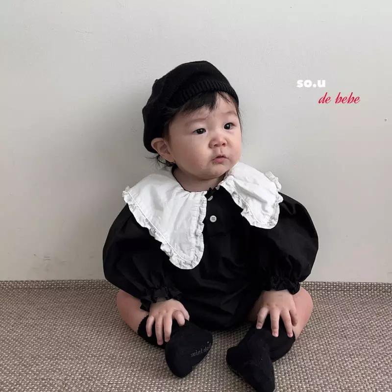 So U - Korean Baby Fashion - #babyclothing - Sailor Color Bodysuit - 3