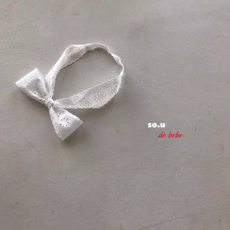 So U - Korean Baby Fashion - #babyfever - Ribbon Band - 6