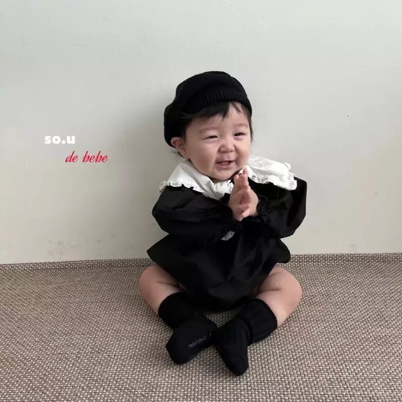 So U - Korean Baby Fashion - #babyfever - Sailor Color Bodysuit - 5