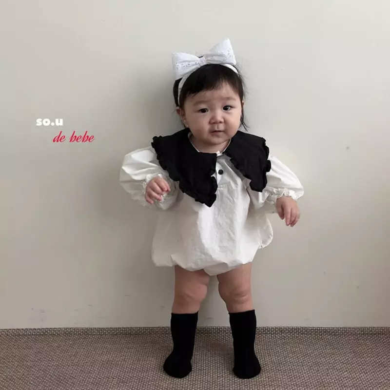 So U - Korean Baby Fashion - #babylifestyle - Sailor Color Bodysuit - 7