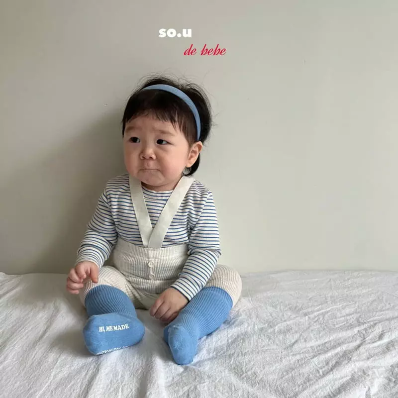 So U - Korean Baby Fashion - #babylifestyle - Soft Band Leggings - 2