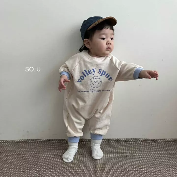 So U - Korean Baby Fashion - #babylifestyle - Volleyball Bodysuit - 6