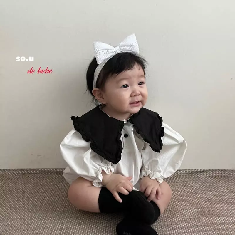 So U - Korean Baby Fashion - #babyoninstagram - Sailor Color Bodysuit - 8
