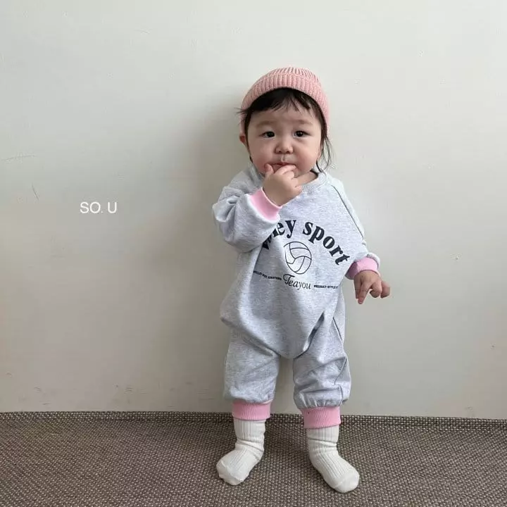 So U - Korean Baby Fashion - #babyoninstagram - Volleyball Bodysuit - 7