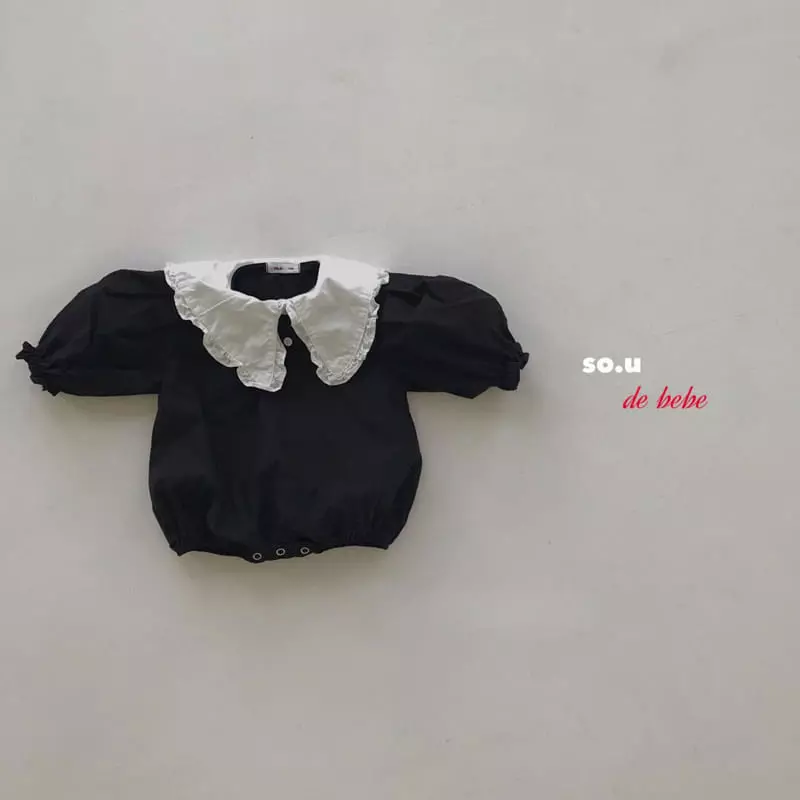 So U - Korean Baby Fashion - #babywear - Sailor Color Bodysuit - 12
