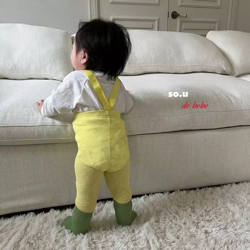 So U - Korean Baby Fashion - #onlinebabyboutique - Soft Band Leggings - 8