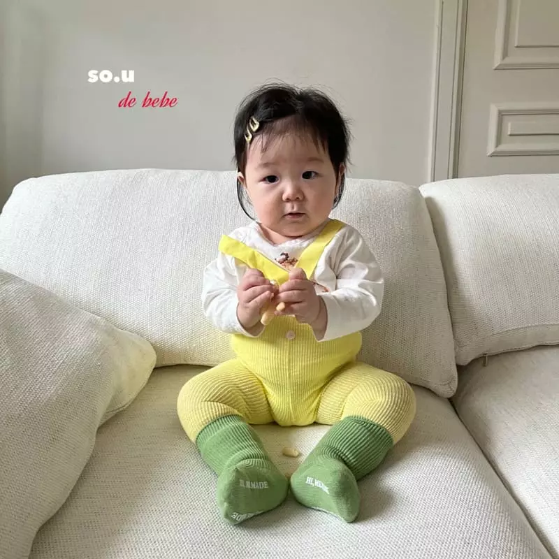 So U - Korean Baby Fashion - #onlinebabyshop - Soft Band Leggings - 9