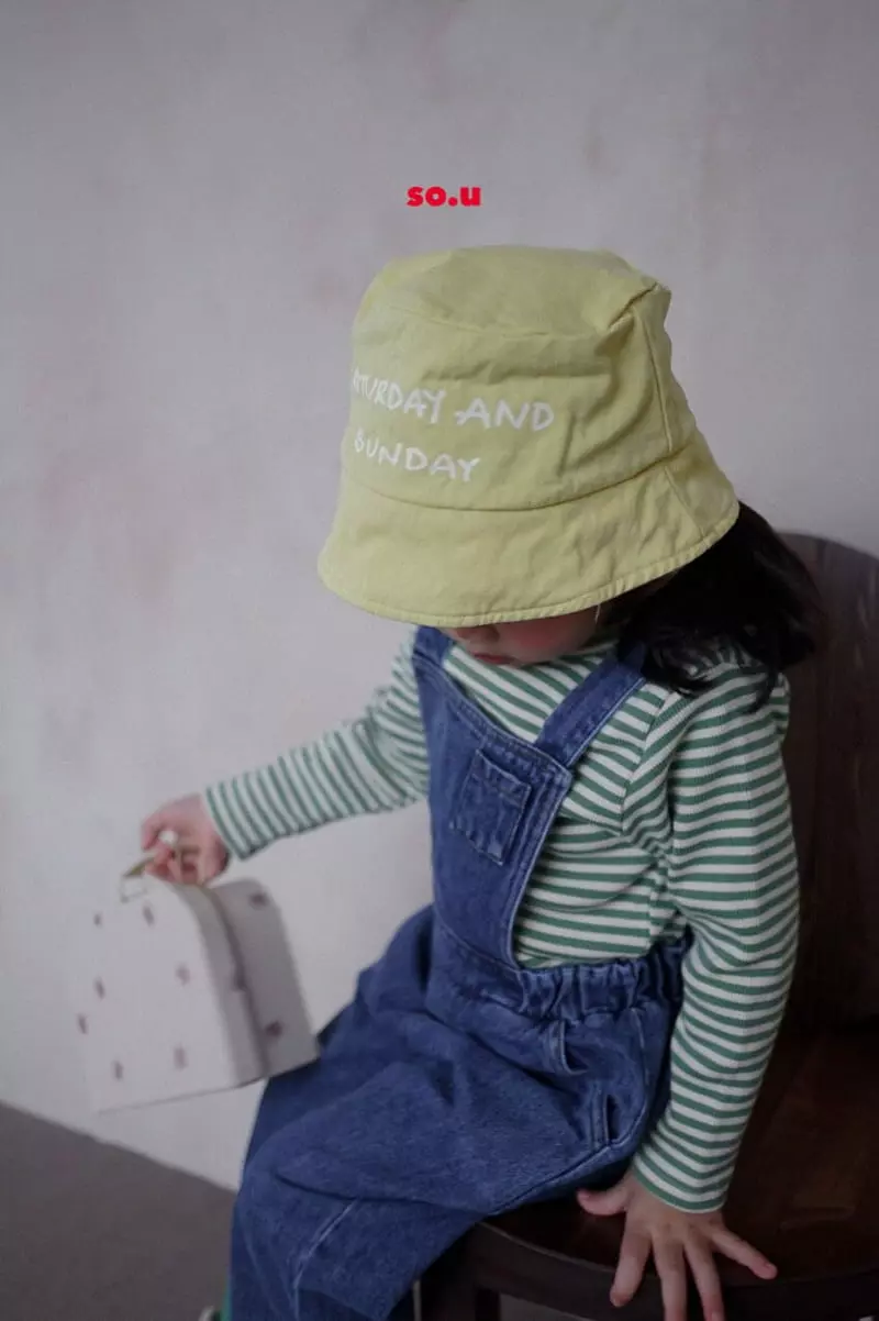So U - Korean Children Fashion - #kidzfashiontrend - Bucket Hat - 4