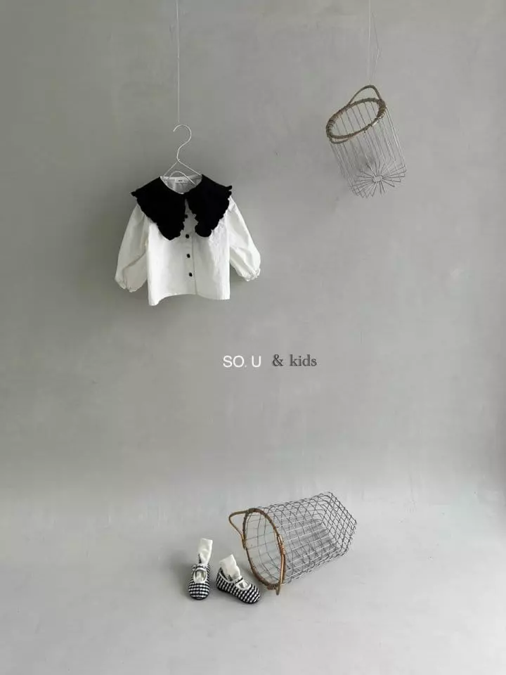 So U - Korean Children Fashion - #Kfashion4kids - Sailor Color Blouse