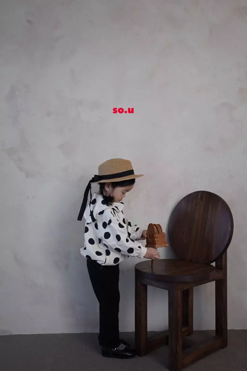 So U - Korean Children Fashion - #childofig - Dot Collar Jumper - 6