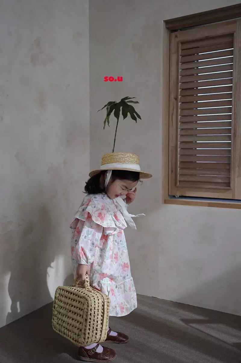 So U - Korean Children Fashion - #childofig - Big Frill One-piece - 2