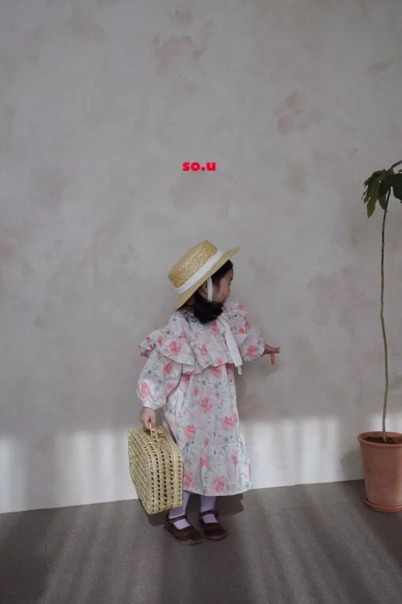 So U - Korean Children Fashion - #childofig - Big Frill One-piece - 3