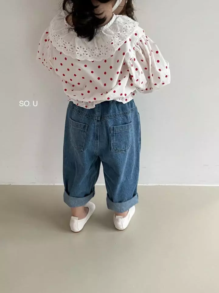 So U - Korean Children Fashion - #childofig - Disco Jeans - 5