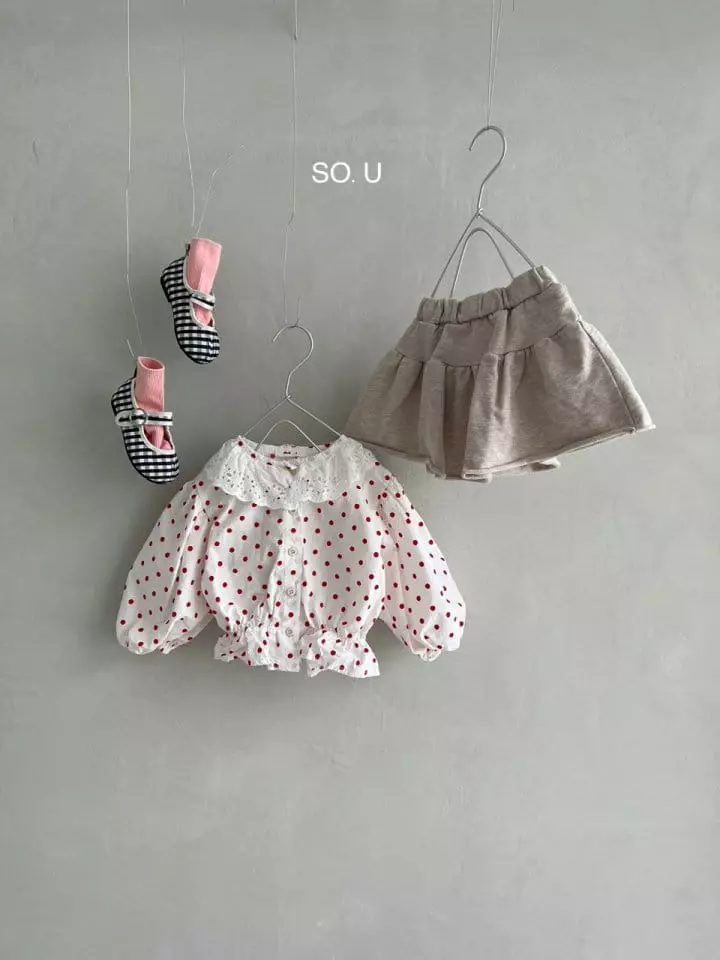 So U - Korean Children Fashion - #childofig - Shirring Mini Skirt - 2
