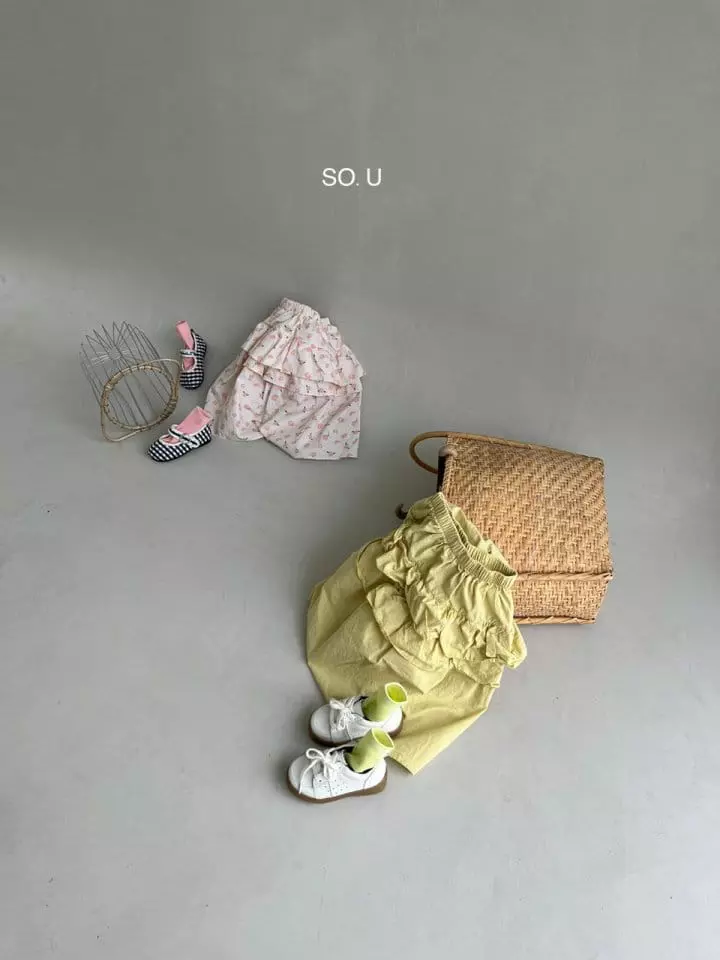 So U - Korean Children Fashion - #childofig - Can Can Long Skirt - 4