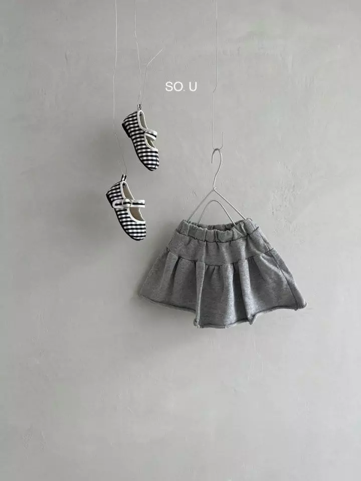 So U - Korean Children Fashion - #childrensboutique - Shirring Mini Skirt - 3
