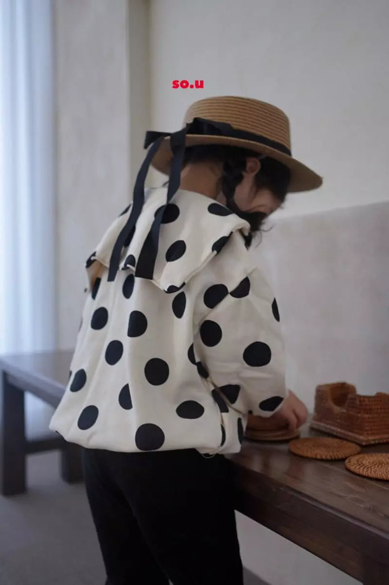 So U - Korean Children Fashion - #designkidswear - Dot Collar Jumper - 9