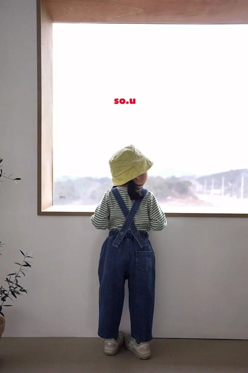 So U - Korean Children Fashion - #designkidswear - Piping Stripes Tee - 8