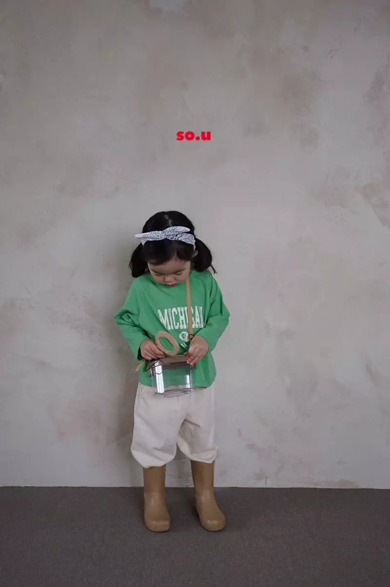 So U - Korean Children Fashion - #designkidswear - Michigan Tee - 6