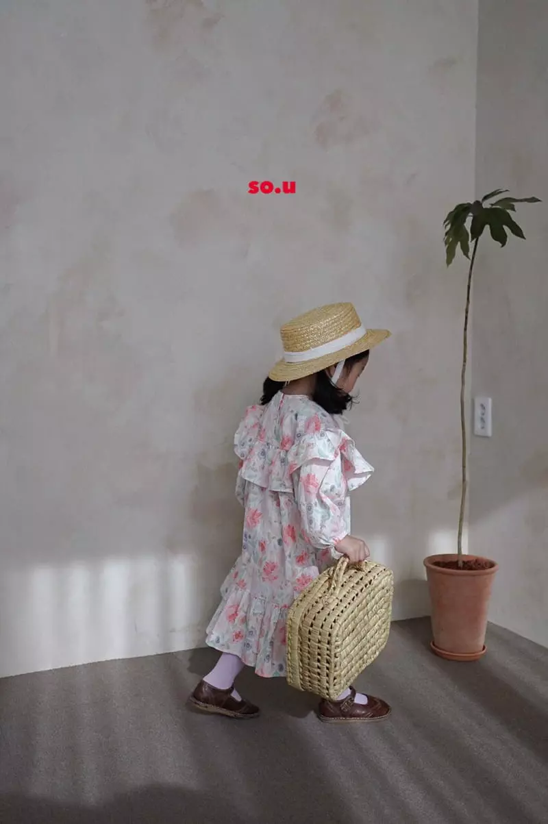 So U - Korean Children Fashion - #designkidswear - Big Frill One-piece - 5