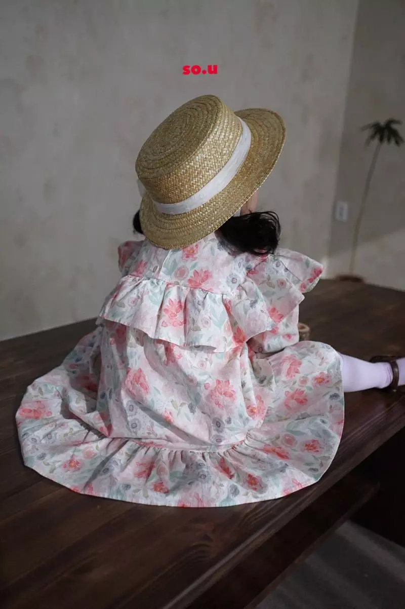 So U - Korean Children Fashion - #discoveringself - Big Frill One-piece - 6