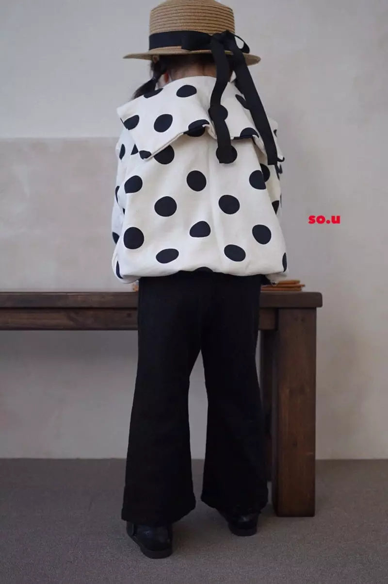 So U - Korean Children Fashion - #discoveringself - Bootscut Pants - 3