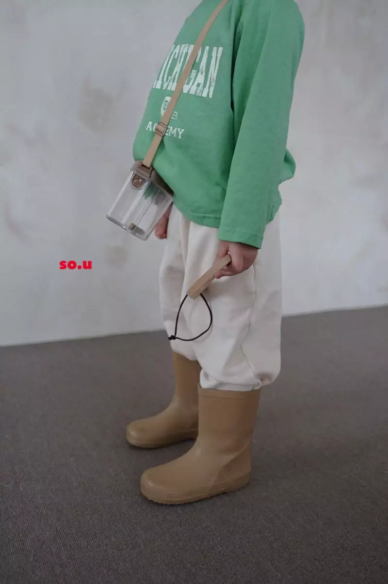 So U - Korean Children Fashion - #kidsshorts - Natural Jogger Pants - 7