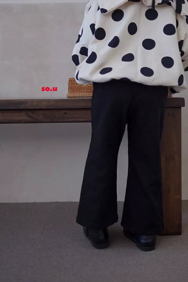 So U - Korean Children Fashion - #kidsshorts - Bootscut Pants - 5