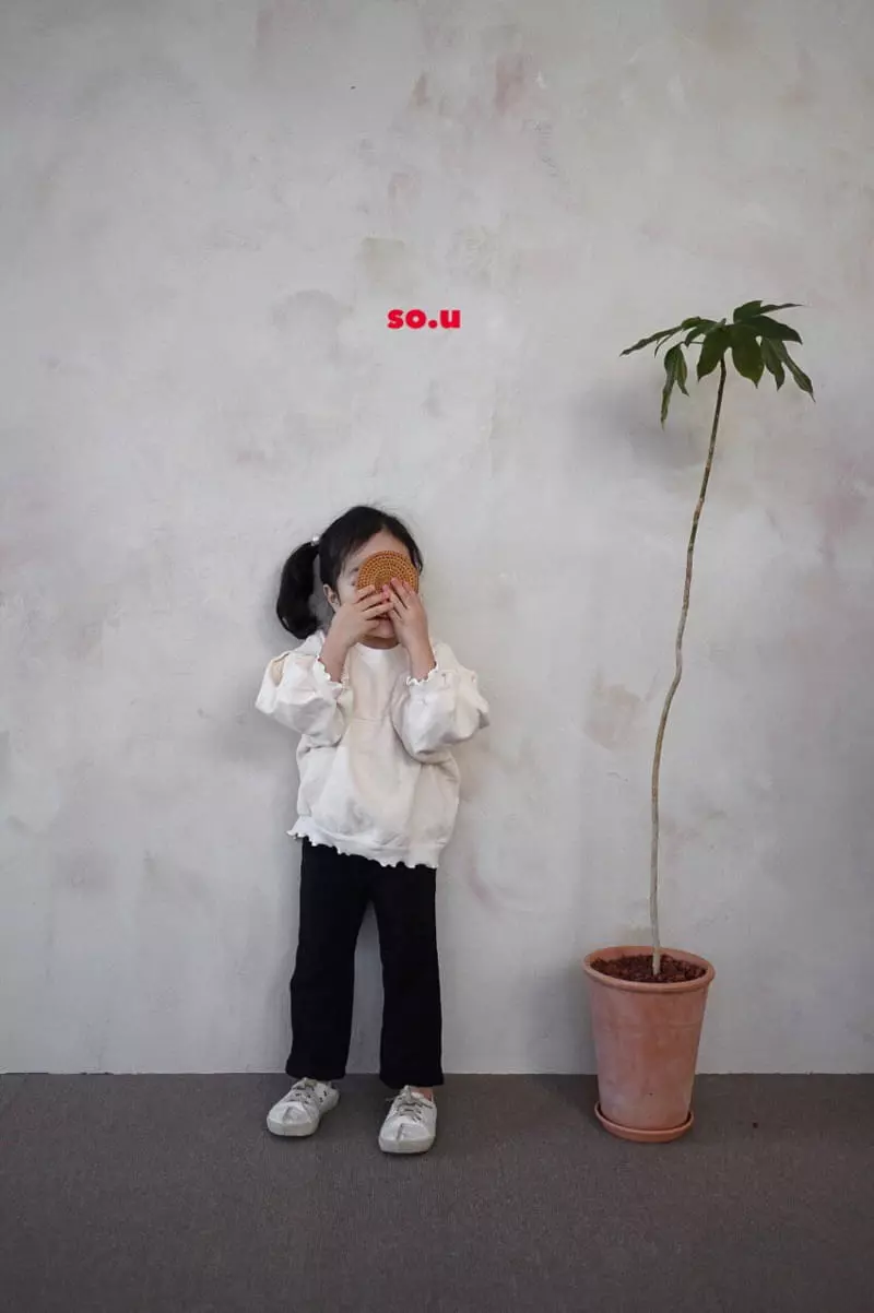 So U - Korean Children Fashion - #fashionkids - Puff Sleeves Sweatshirt - 4