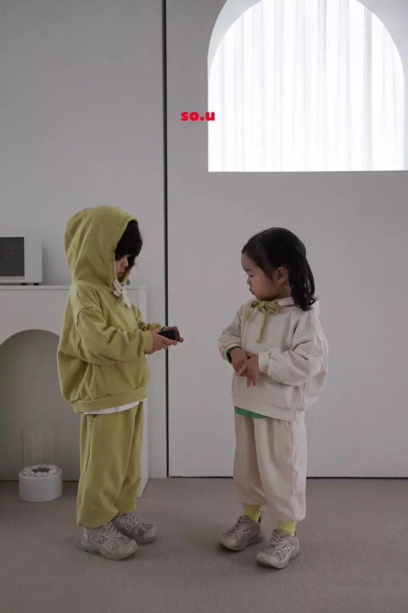 So U - Korean Children Fashion - #kidsstore - Natural Jogger Pants - 8