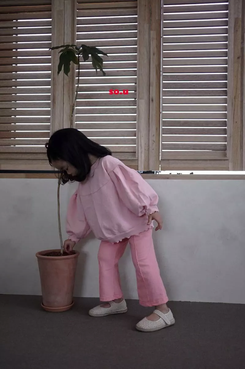 So U - Korean Children Fashion - #kidsstore - Bootscut Pants - 6