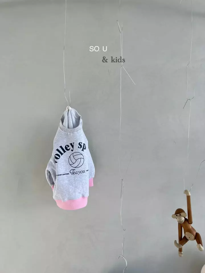 So U - Korean Children Fashion - #kidsstore - Volleyball Sweatshirt