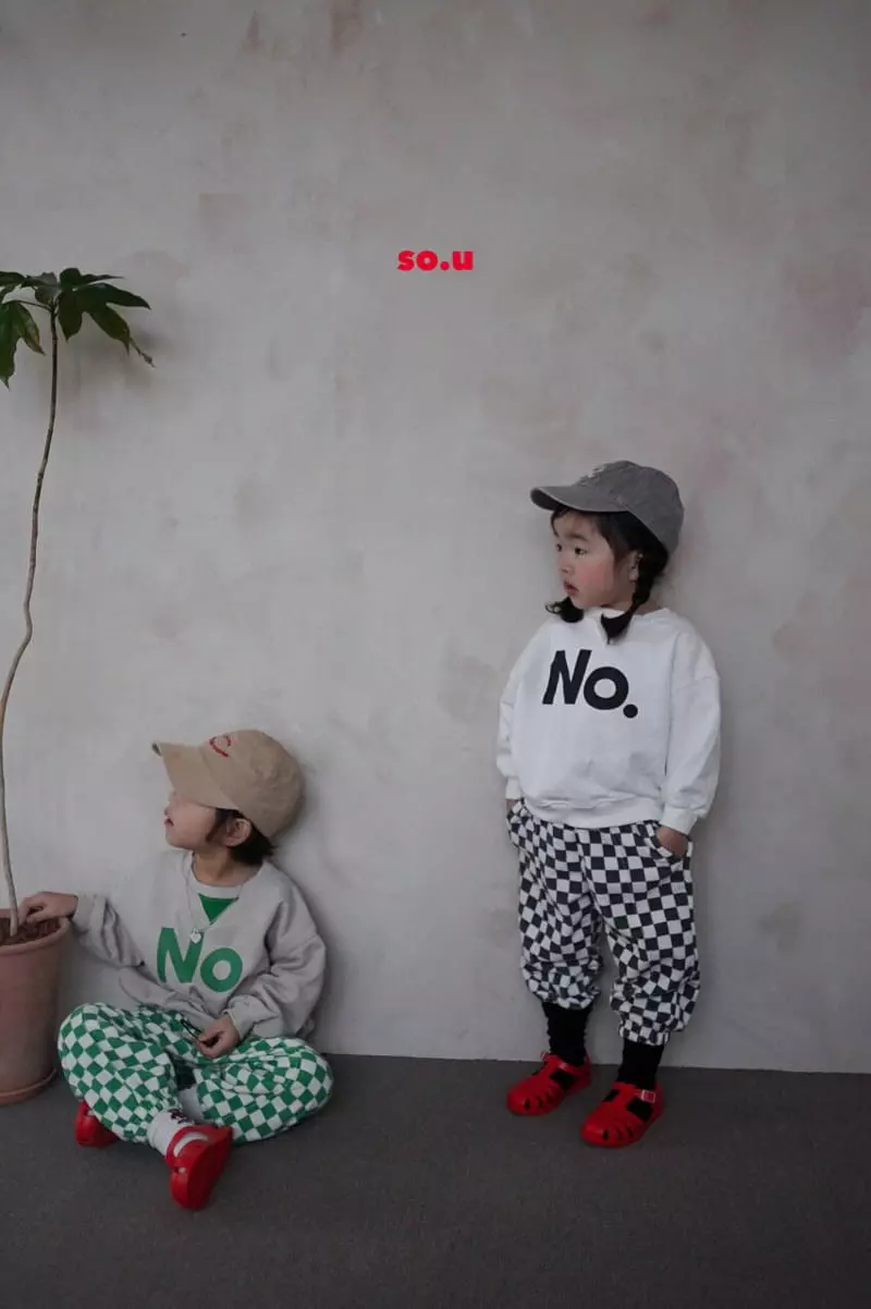 So U - Korean Children Fashion - #kidzfashiontrend - No Sweatshirt